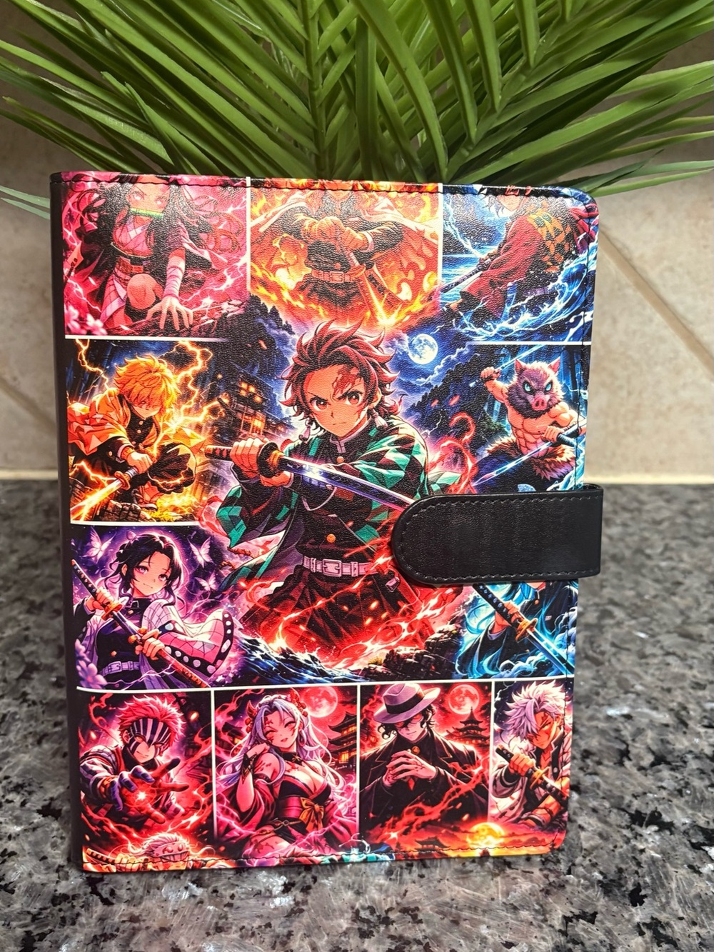 Demon slayer Anime Custom  A5 Binder with 50 lined paper included